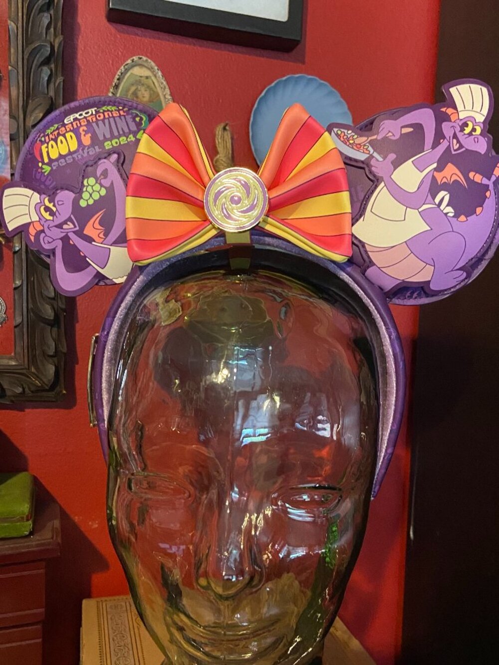 2024 Loungefly EPCOT International Food & Wine Minnie Mouse Ears Headband